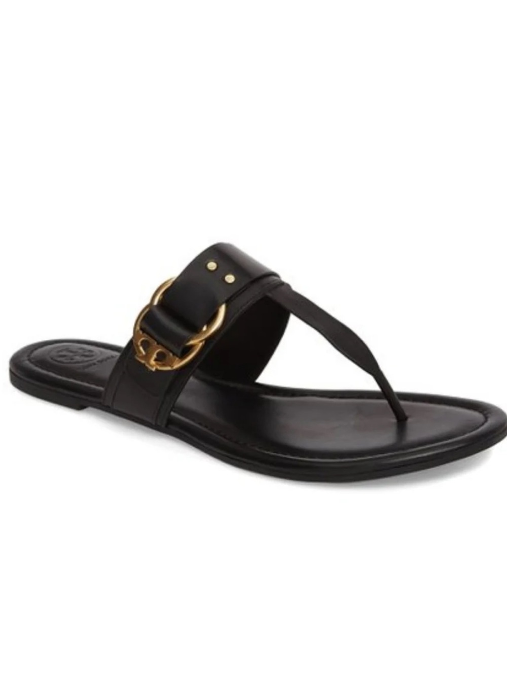 NEW Tory Burch Selby Thong Sandal in Perfect Black